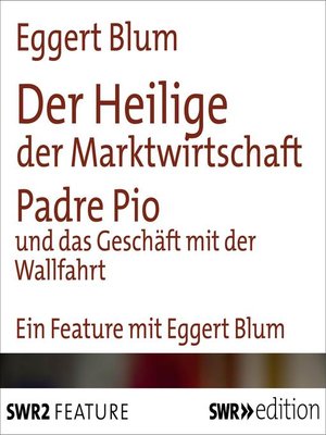 cover image of Der Heilige der Marktwirtschaft